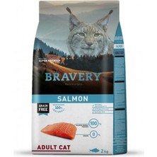 Mythriva Bravery Tahılsız Somonlu Yetişkin Kedi Maması 2 kg