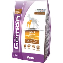 Mythriva Gemon Mini Adult Tavuklu Pirinçli Küçük Irk Yetişkin Köpek Maması 3 kg