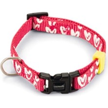 Mythriva Beeztees Köpek Tasması, Pembe, 20-30CM, 10MM