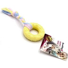 Mythriva Eurodog Puppy Sarı Ufak Halka Diş Kaşıma Oyuncağı 16CM