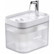 Mythriva Westus Inpets H13 1.5 Litre Ultra Sessiz Evcil Hayvan Kedi Köpek Su Pınarı Çeşmesi | Su Sebili Şelalesi | 3 Akış Hızı Kontrollü | Yıkanabilir Filtreli | Gıda Sınıfı Antibakteriyel (Bpa Free)