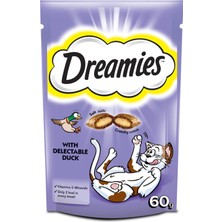 Mythriva Dreamies Kedi Ördekli Ödül Maması 60 gr