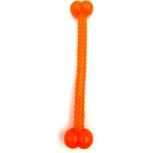 Mythriva Tasma Market 30CM Diş Kaşıma Tartar Temizleme Kemik Köpek Oyuncağı Turuncu