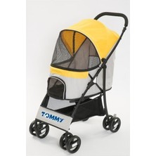 Mythriva Tommy Evcil Hayvan Arabası Sarı 67 * 47 * 98CM Max 15KG