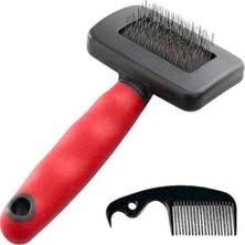 Mythriva Ferplast Gro 5942 Metal Dişli Tarak, S, Red