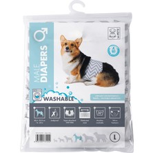 Mythriva M-Pets Erkek Köpekler Için Yıkanabilir Külot (L)