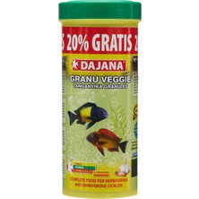 Mythriva Dajana Granu Veggie Garlic Sarımsaklı Cichlid Yemi 250 ml + 50 ml Promo 150 gr