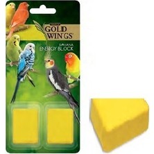 Mythriva Gold Wings Premium Enerji Bloğu Muzlu 10'lu Kuş Yemi