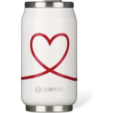 Mythriva Les Artistes Paris 280 ml Paslanmaz Çelik Isı Yalıtımlı Termos Love | Kendinden Pipetli,5 Saat Sıcak & 10 Saat Soğuk Tutma | Şık Hediye Seçeneği