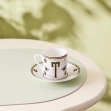 Mythriva Karaca T Harfli Kahve Fincanı 80 ml