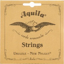Mythriva Aquila Yeni Nylgut Aq-15 Tenor Ukulele Telleri - Yara Düşük G - 1 4'lü Set