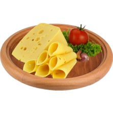 Mythriva Sunum Tabağı Yuvarlak (Natural)