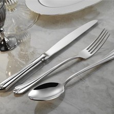 Mythriva Lugga Maya 6 Kişilik Tatlı Çatal Kaşık Bıçak Takımı 18 Parça
