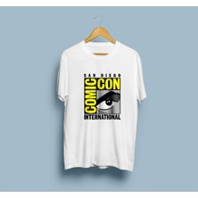 Bahriyeli Collection Oversize San Diego Comic-Con Tasarım Unisex T-Shirt