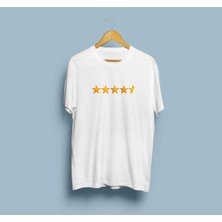 Bahriyeli Collection Oversize Şampiyon 4.5 Yıldız Tasarım Unisex T-Shirt
