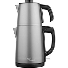 Mythriva Leggno Gourmet Pro Paslanmaz Çelik Çay Makinesi Füme Renkli