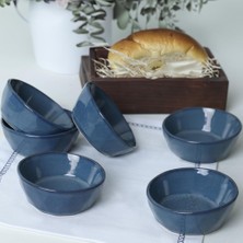 Mythriva Keramika Lapis Kristal Çerezlik/sosluk 12 cm 6 Adet Q08