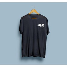 Bahriyeli Collection Oversize Atp Tour Tenis Turnuvası Tasarım Unisex T-Shirt