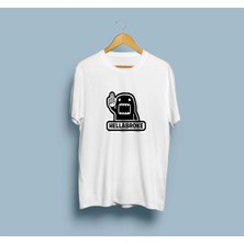 Bahriyeli Collection Oversize Hellabroke Tasarım Unisex T-Shirt