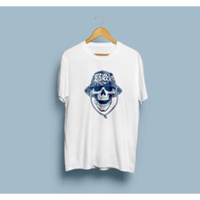 Bahriyeli Collection Oversize Salt Rock Kuru Kafa Tasarım Unisex T-Shirt