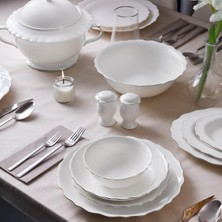Mythriva Aryıldız Seawave Platin 60 Parça 12 Kişilik Yemek Takımı