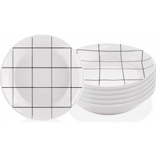 Mythriva The Mia Daily Tunes Yemek Tabağı - 6lı Set 20 cm