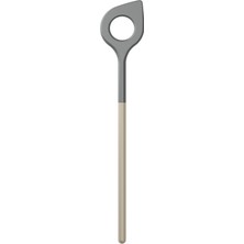 Mythriva Rosti Optima Delikli ve Renkli Saplı Karıştırma Kaşığı 31 cm