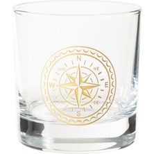 Mythriva Compass Viski Bardağı Gold 300 ml