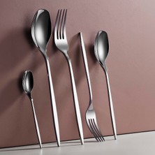 Mythriva Aryıldız Maris 30 Parça 6 Kişilik Çatal Kaşık Bıçak Takımı