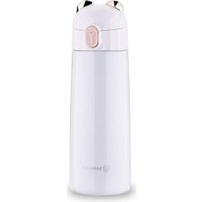 Mythriva Korkmaz Bambino Plus Beyaz 350 ml Çocuk Matarası