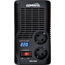 Mythriva Powerful AVR-1200 1200VA Otomatik Voltaj Regülatörü