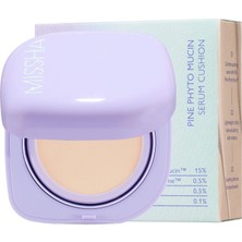 Mythriva Mıssha Kadife Bitişli Layering Fit Pine Phyto Mucin Serum Cushion SPF30 Pa++ (Bran) Bran
