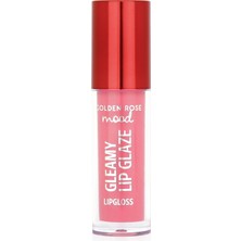 Mythriva Golden Rose Mood Gleamy Lip Glaze Lipgloss NO:204 Baby Pink - Renkli Dudak Parlatıcısı