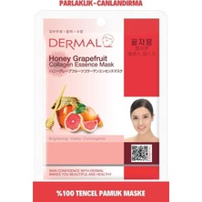 Mythriva Dermal Aydınlatıcı ve Canlandırıcı Bal Greyfurt Kolajen Özlü Maske 23 gr