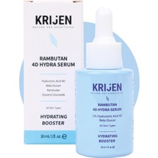 Mythriva Krijen Rambutan 4d Hydra Yoğun Nemlendirici Serum | Hyaluronic Acid 4d + Beta Glucan
