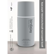 Mythriva Birdiejay Mineral Filtreli Güneş Kremi Spf 50 Beyazlık Yapmayan, 50ML, Şeffaf