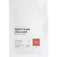 Mythriva Village 11 Factory Miracle Youth Sheet Mask Collagen 23 gr – Kolajen Maskesi