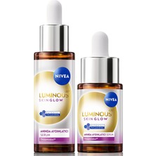 Mythriva LUMINOUS630 Skin Glow Anında Aydınlatıcı Cilt Bakım Serumu 30ML + 15ML, Eşit Cilt Tonu, Niasinamid