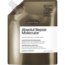 Mythriva L'oréal Professionnel Paris Serie Expert Absolut Repair Molecular Tüm Yıpranmış Saçlar Için Arındırıcı Refill Şampuan 500ML