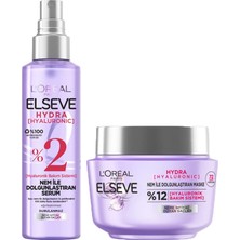 Mythriva L’oréal Paris Elseve Hydra (Hyaluronic) Nem ile Dolgunlaştıran Serum + 72 Saat Nem ile Dolgunlaştıran Maske