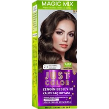 Mythriva Procsin Magic Mix Color Kıt Parlak ve Canlı 7.1 Küllü Kumral Kalıcı Saç Boyası Küllü Kumral Unisex