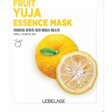 Mythriva Lebelage Yuja Meyvesi Içeren Nemlendirici Kağıt Maske Fruit Yuja Mask