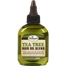 Mythriva Difeel Premium Doğal Saç Yağı - Kuru Kafa Derisi Için Çay Ağacı Yağı 2,5 Ounce 3'lü Paket