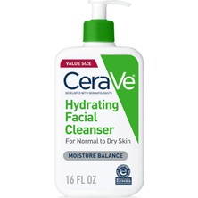 Mythriva Cerave -"cerave Nemlendirici Yüz Temizliği, 473 Ml, Gerçek Uygulama Için Kuru Ila Normal Cilt"