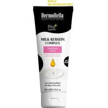 Mythriva Dermobella Milk Keratin Complex Bukle Şekillendirici Saç Kremi 200 ml