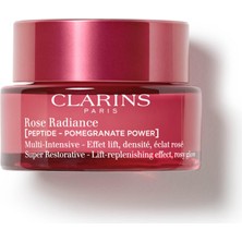 Mythriva Clarins Super Restorative Rose Radiance Ton Eşitleyici Pembe Yaşlanma Karşıtı Krem, 3666057227257