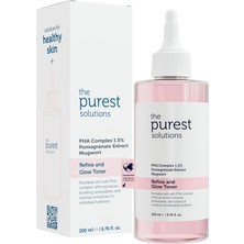 Mythriva The Purest Solutions Hassas Ciltler Için Arındırıcı ve Aydınlatıcı Pha Pembe Tonik