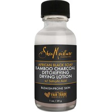 Mythriva Shea Moısture Afrika Siyah Sabunu ve Bambu Kömürü Detoks Akne Kurutucu Losyon 28GR