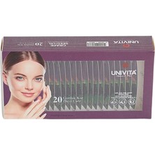 Mythriva Unıvıta %100 Doğal Katkısız Üzüm Çekirdeği Yağı - 20 Günlük Bakım Kürü - 80 ml (4ml x 20)