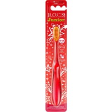 Mythriva Rocs Rocs Junior Soft Çocuk Diş Fırçası - Kırmızı 6-12 Yaş